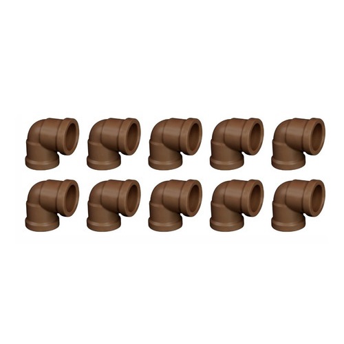 Cotovelo 3/4 x 90º  Kit com 10PÇ - KRONA