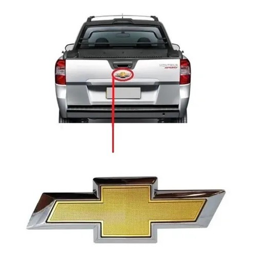 Emblema Traseiro Montana e Agile 2012 2013 2014 2015 5197D