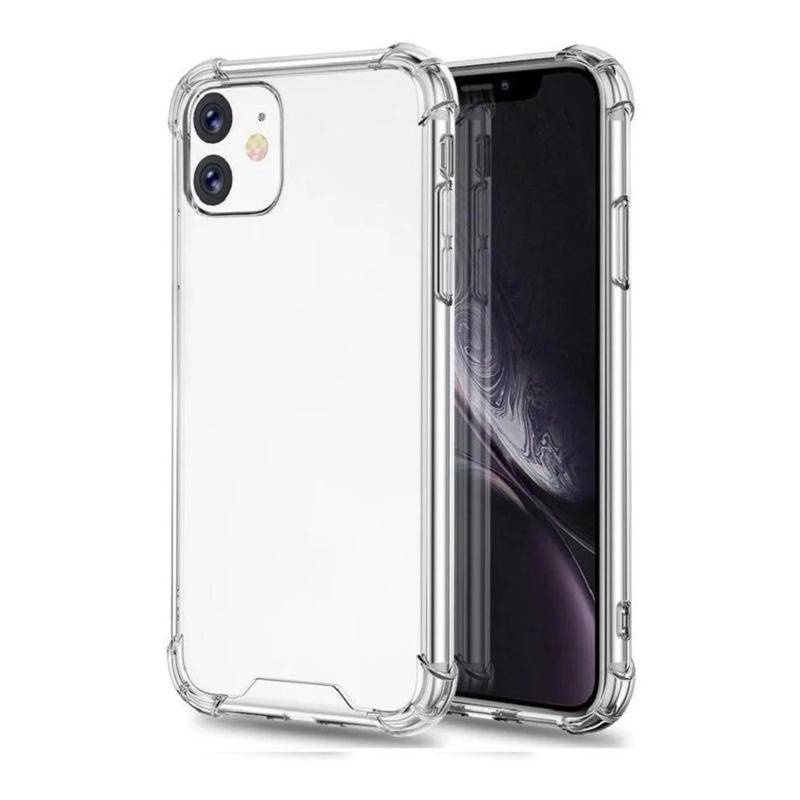 Capa Capinha Anti shock transparente iPhone 11 Pro / X/XR/ Xs Max / 12/13 14 15 16 17 ProMax