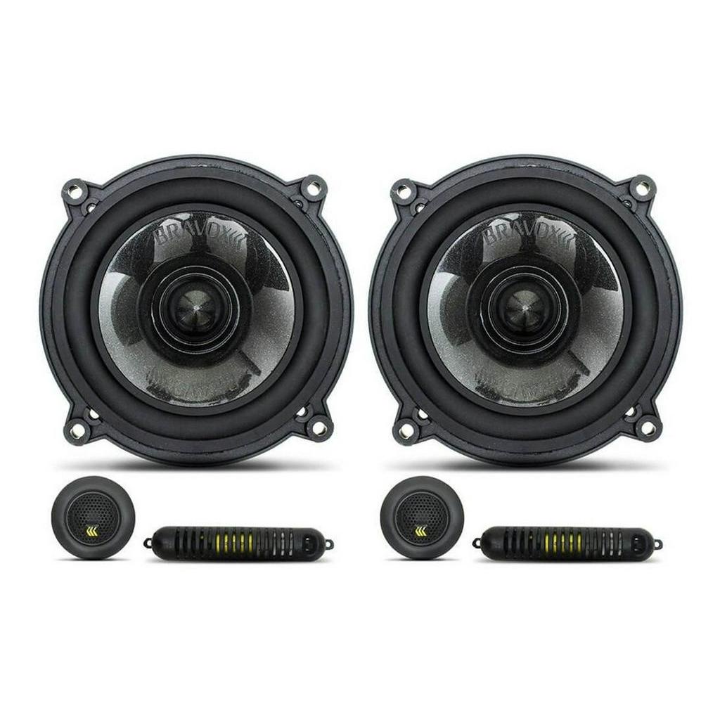 Kit 2 Vias 5 Polegadas Bravox Cs50bk 130w Rms 4 Ohms Par - Spare Parts and Accessories for Vehicles