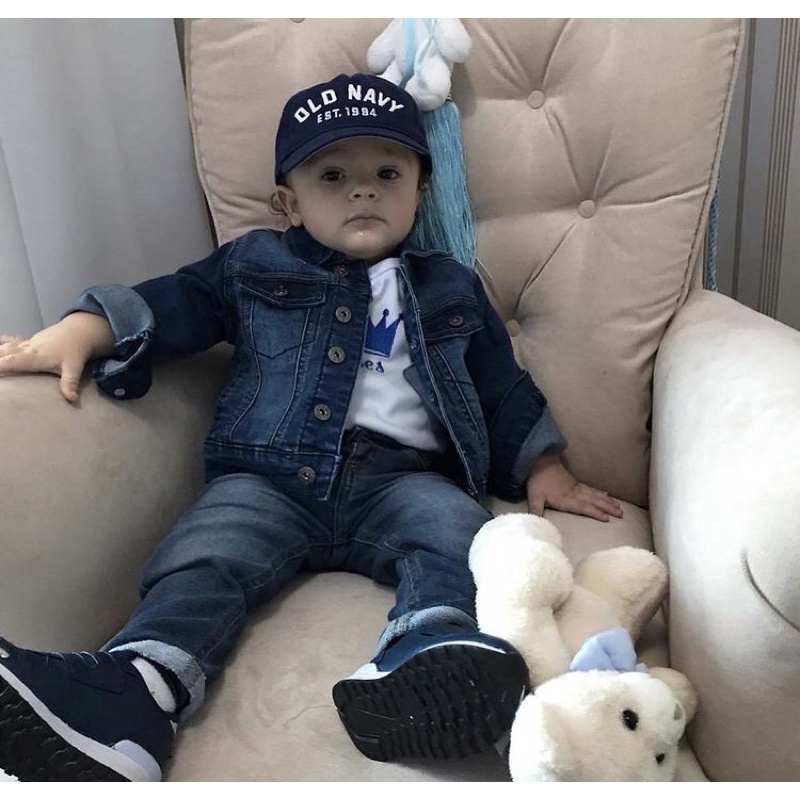 Jaqueta Jeans Tigor Tigre TAM -2P 26 A 20 meses