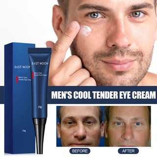 Creme Para Os Olhos Masculino Remover Círculos Escuros Sacos Anti Envelhecimento Reduzir Rugas Pele Suave Dia E Noite 15g