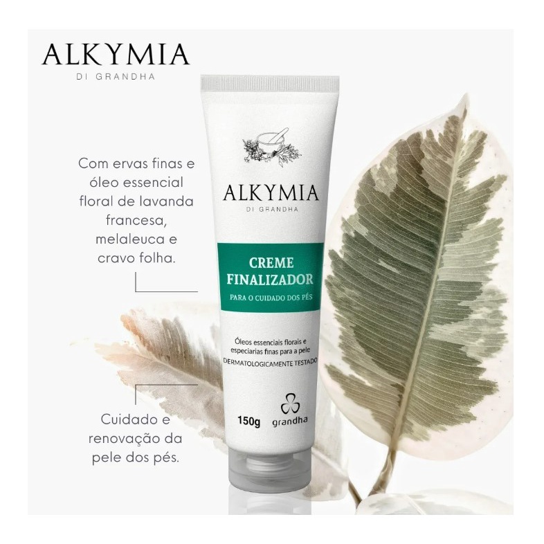 Detalhes do Creme Finalizador Para os Pés Grandha 150 g