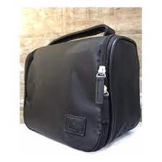 Necessaire Masculino Grande em Nylon Preta Viagem Eudora | Shopee Brasil