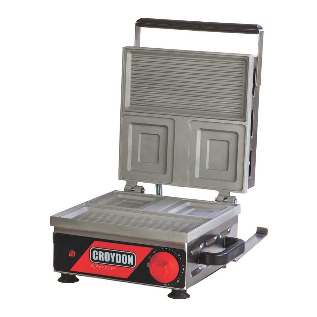 Sanduicheira Eletrica Misteira Alumínio Saff 220v - Croydon
