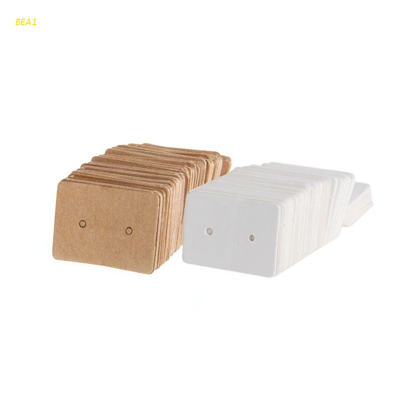 BEA1 100Pcs Para Pendurar/Brincos Femininos Branco