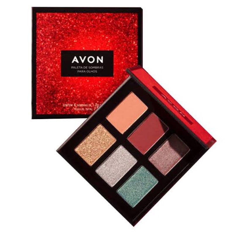 Paleta de sombras avon Shopee Brasil