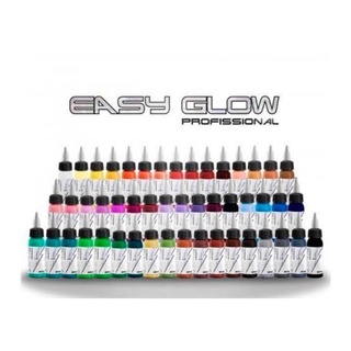 Tinta de Tatuagem Easy Glow 30ml Cores