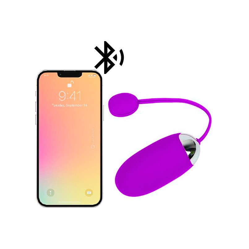 Vibrador Bluetooth Controla no Celular Silencioso Sex Shop