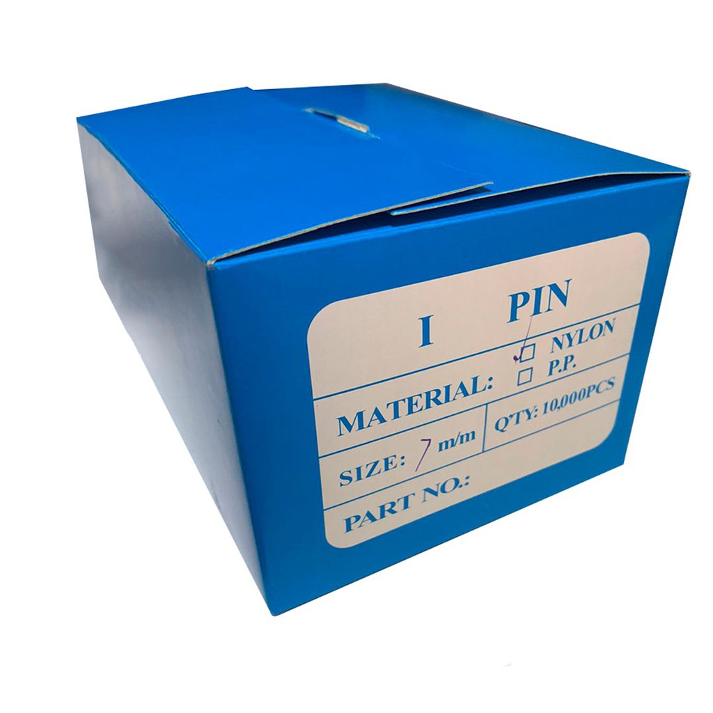 Fine Pin 7mm Caixa Com 10.000 Pinos Nylon P/ Lavanderia em Oferta na Shopee