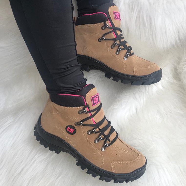 Bota Caterpillar Feminina Tenis Adventure Coturno Caminhada