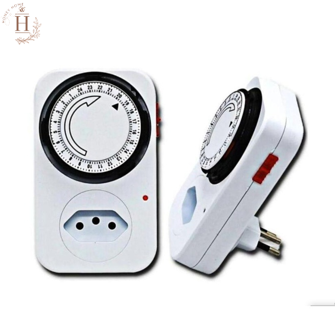 Temporizador Analógico energia com Plug Liga E Desliga modelo timer ...