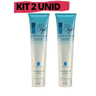 Kit Creme Depilatório Para o Corpo com 2 unidades Skin So Soft Avon