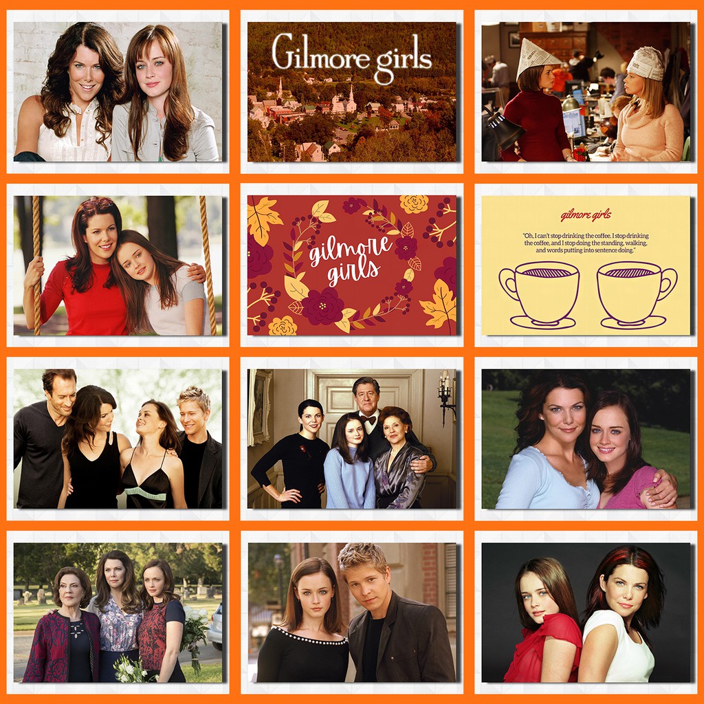 Placas Decorativas Quadros - Gilmore Girls, Tal Mãe, Tal Filha, Series