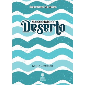 Devocional Diário Mananciais No Deserto | Edição de bolso | Azul