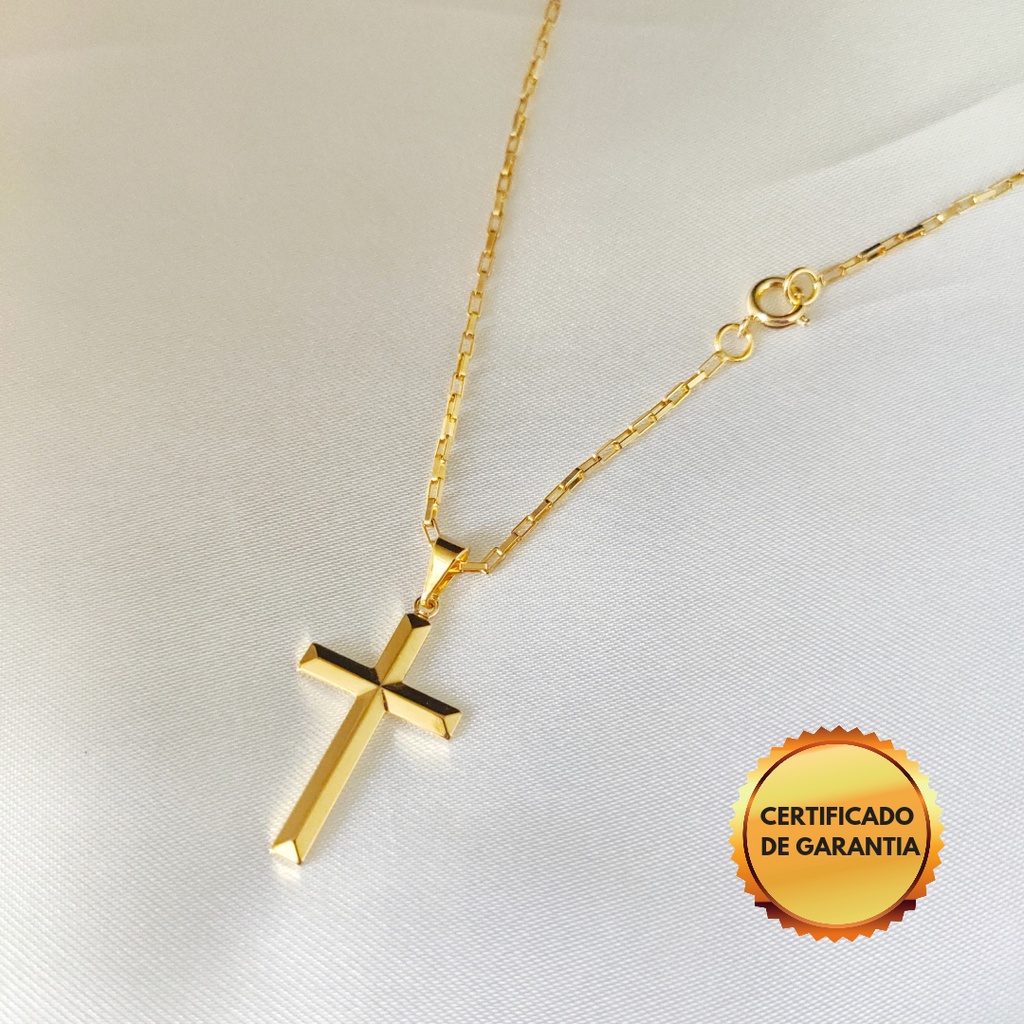 Cordão masculino, Corrente masculina, Colar Presente Natal Moeda Antiga Banho de Ouro 18k + Pingente