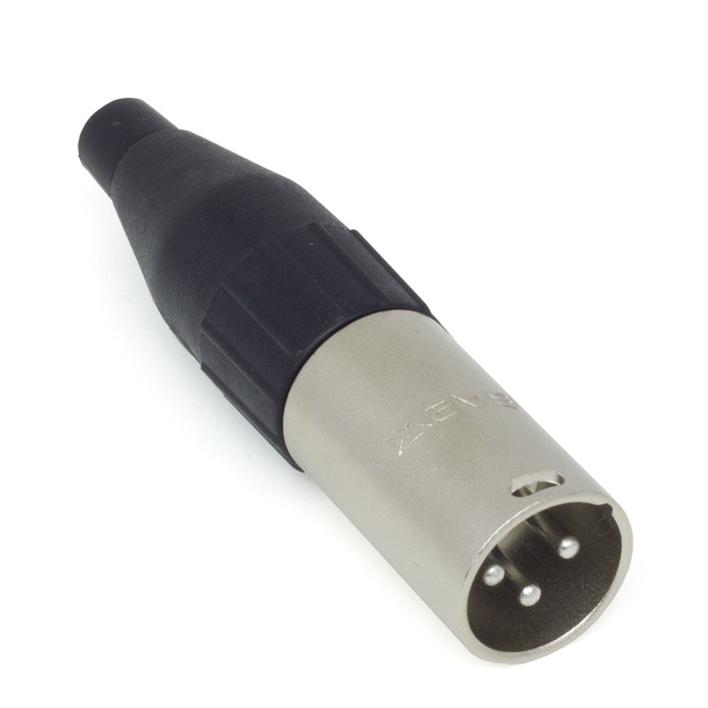 Conector XLR Macho Santo Angelo SA2X Niquelado