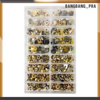 (Bangbang_Pra) Conjunto De Peças / Relógio / Coroa / Kit Para Relógio Assorted Dourado E Prateado Para Substituição De Relógio / Ferramenta De Reparo