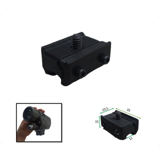 Adaptador 11mm Monoculo Dv600 Nv1000 Nv1650 Nv300 Nigth Vision R7 Carabina em Oferta na Shopee