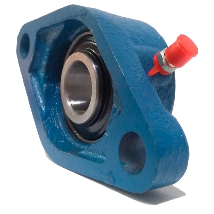 Ucfl 208 Kit C/4 Mancais Oval Flange + Rolamento Eixo 40mm.