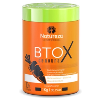 Btox Cenoura Sem Formol Nutri E Hidrata Os Fios 1 Kg