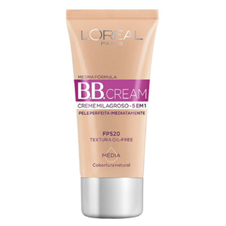 Base BB Cream Loreal FPS 20 Cor Média (4.0) 30g Todo tipo de pele em Oferta na Shopee