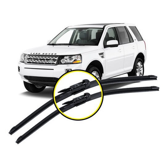 Par Palhetas Limpador Parabrisa Dianteiro Freelander 2