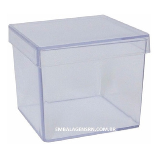 30 Caixinhas De Acrilico Para Lembrancinhas 5x5