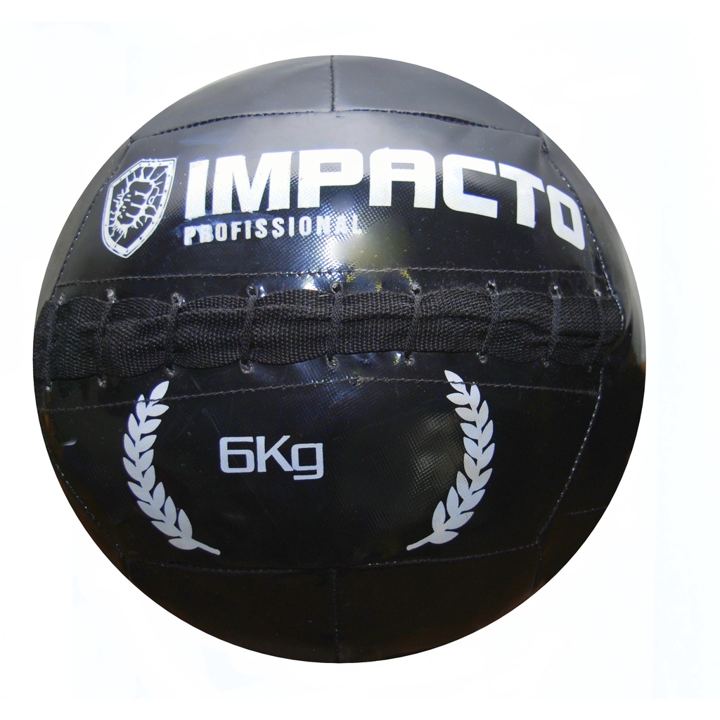 Wall Ball 6kg Medicine Crossfit Treino Funcional IMPACTO FITNESS