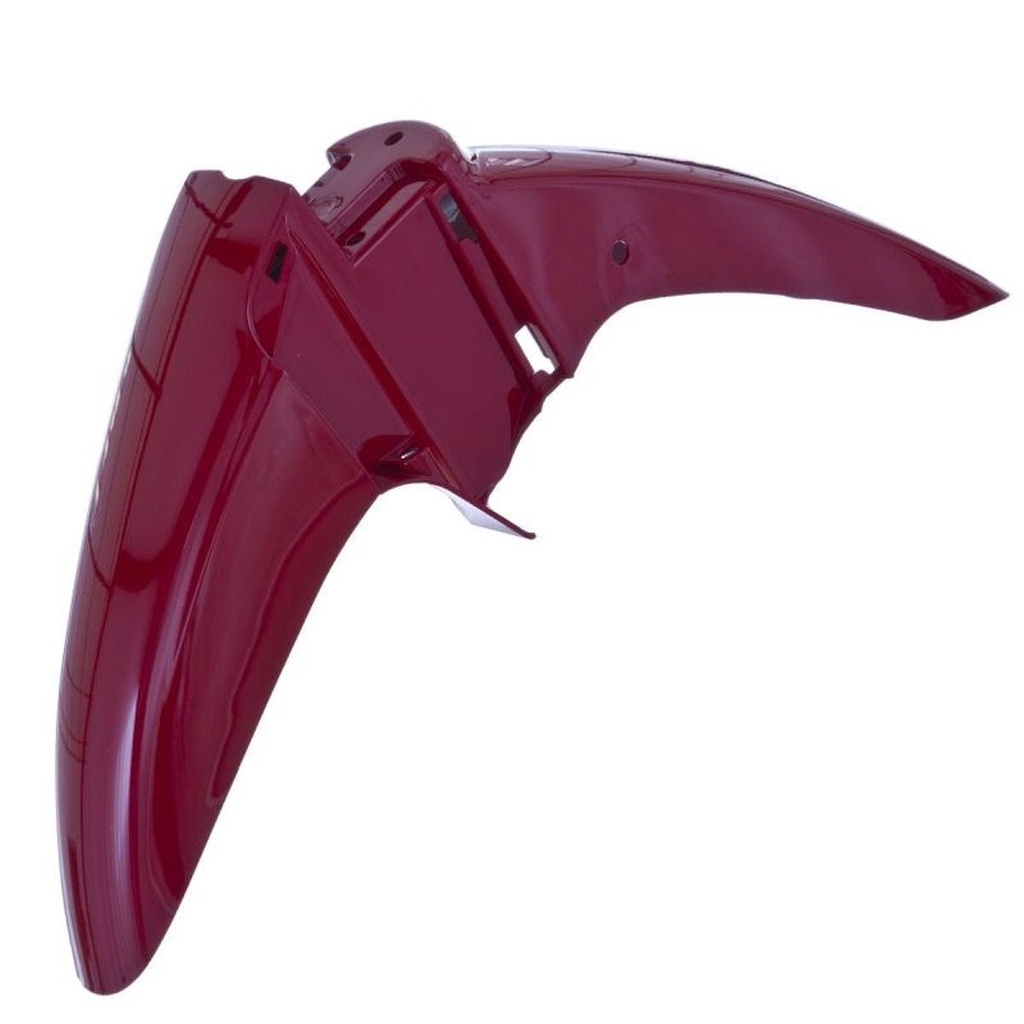 Carenagem Carcaça Para Moto Paralama Dianteiro Modelo Original Pro Tork Honda Biz 100 1998 1999 2000 E 2001 Vermelho