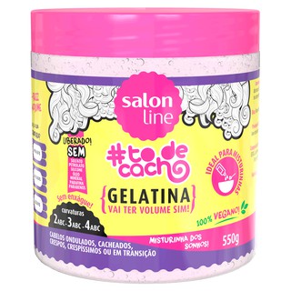 Gelatina Super Definicao Salon Line To De Cacho 1kg Shopee Brasil
