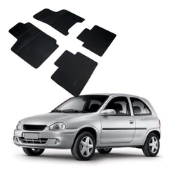 Jogo 4 Pecas Tapete Automotivo Especifico Corsa Hatch/ Sedan/ Wagon 1994 A 2001