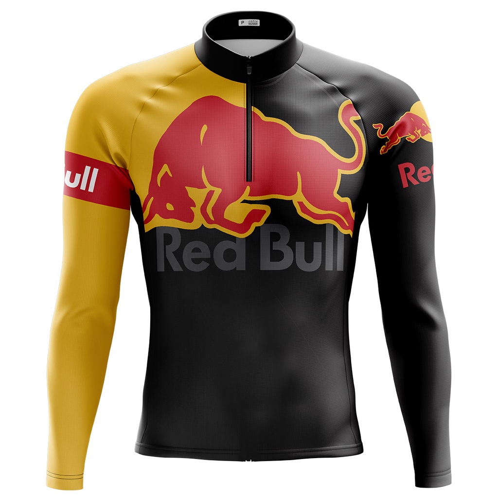 Camisa Ciclismo Camiseta Ciclista Roupa de Ciclismo Masculina Mountain Bike Ciclista Biker Red Bull