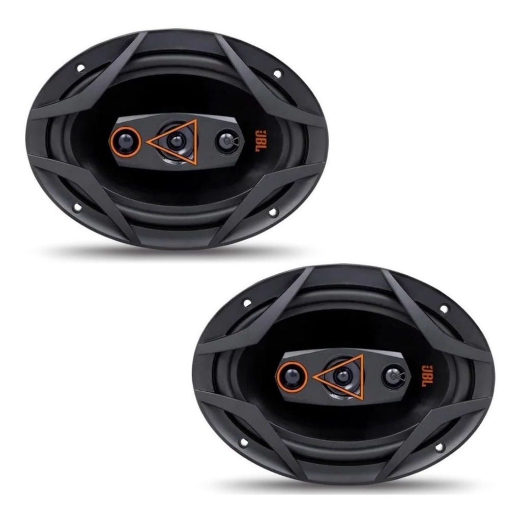 Par de Alto Falantes 6x9  JBL Quadriaxial 69QDMS120 Multisystem - 240 Watts RMS