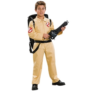 Tema Do Filme Ghostbuster cosplay Crianças Traje De halloween Adequado 3-9 Anos Macacão Infantil Panos