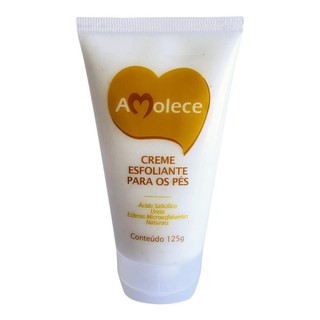 AMOLECE Creme Esfoliante Para os Pés 125gr - Pés ressecados Rachados e com Calosidades
