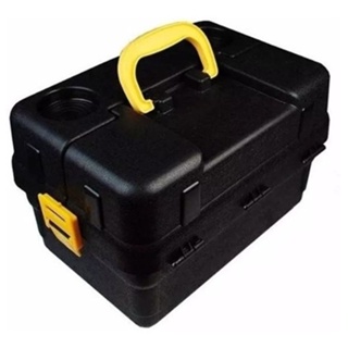 Caixa Maleta Para Pesca 6 Bandejas Preto - HI em Oferta na Shopee