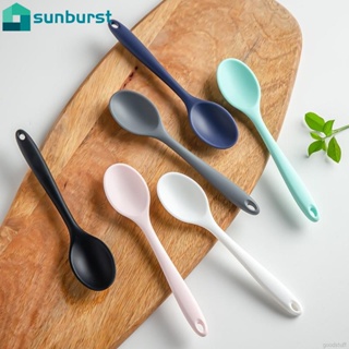 Uma Peça Colher De Sopa De Silicone Com Cabo Longo/Resistente Ao Calor/Mistura/Utensílios De Cozinha em Oferta na Shopee