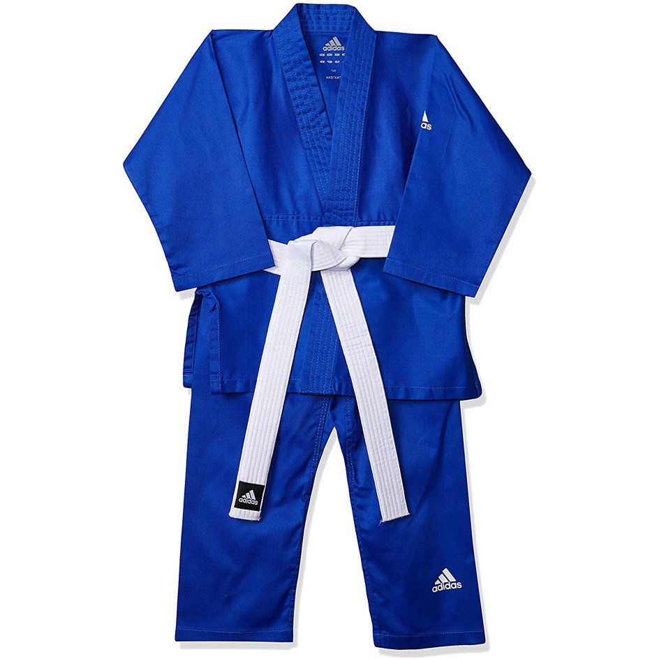 Kimono Judô Adidas Infantil adiStart Azul J200-20WB Shopee Brasil