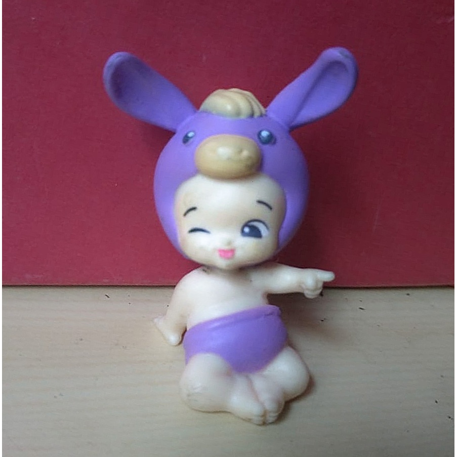 Boneco miniatura da coleção Moose bebê cavalo roxo | Shopee Brasil