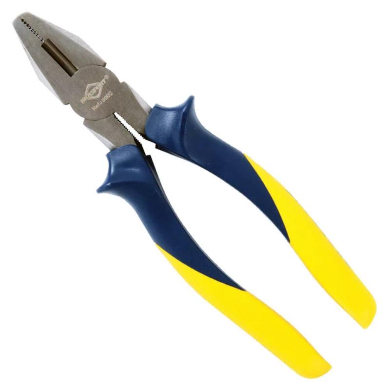 Alicate Universal 8 POL Cabo Emborrachado 8002 BRASFORT