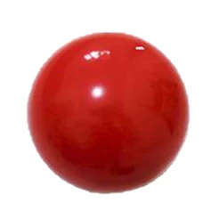 Bola Lisa 300g 16cm Ginástica Rítmica Dicat Sports Vermelho