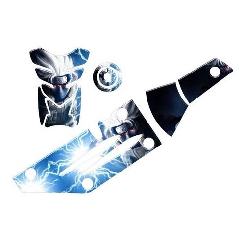 Protetor Adesivo Escapamento Naruto Moto Yamaha Fazer 250 - ano 2010 a 2015