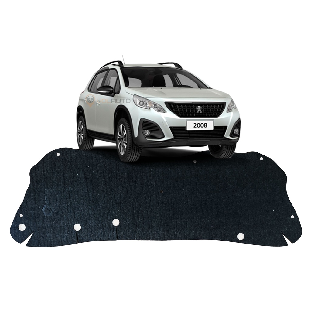 Manta Forro de Capô Peugeot 2008 2015 2016 2017 2018 2019 2020 2021 2022 Mod Original - Spare Parts and Accessories for Vehicles