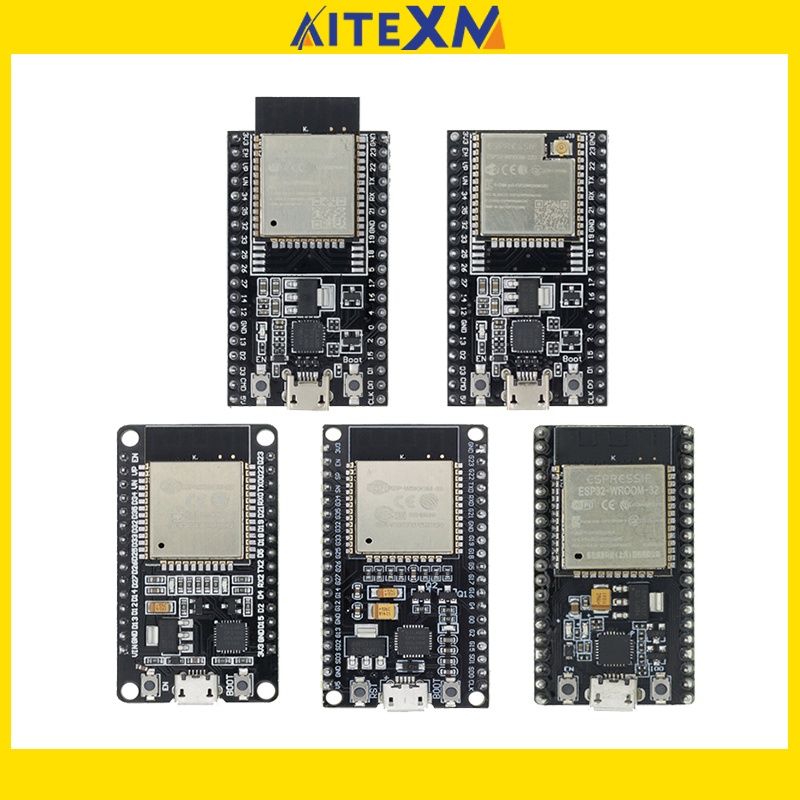 Placa De Desenvolvimento ESP32 WiFi + Bluetooth Ultra-Baixo Consumo De Energia Duplo Núcleo ESP-32 32S 32 Semelhante ESP