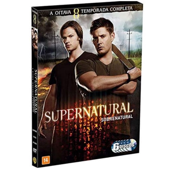 Dvd Supernatural 8ª Temporada - Lacrado e Original - Supernatural A Oitava Temporada.(RARIDADE)