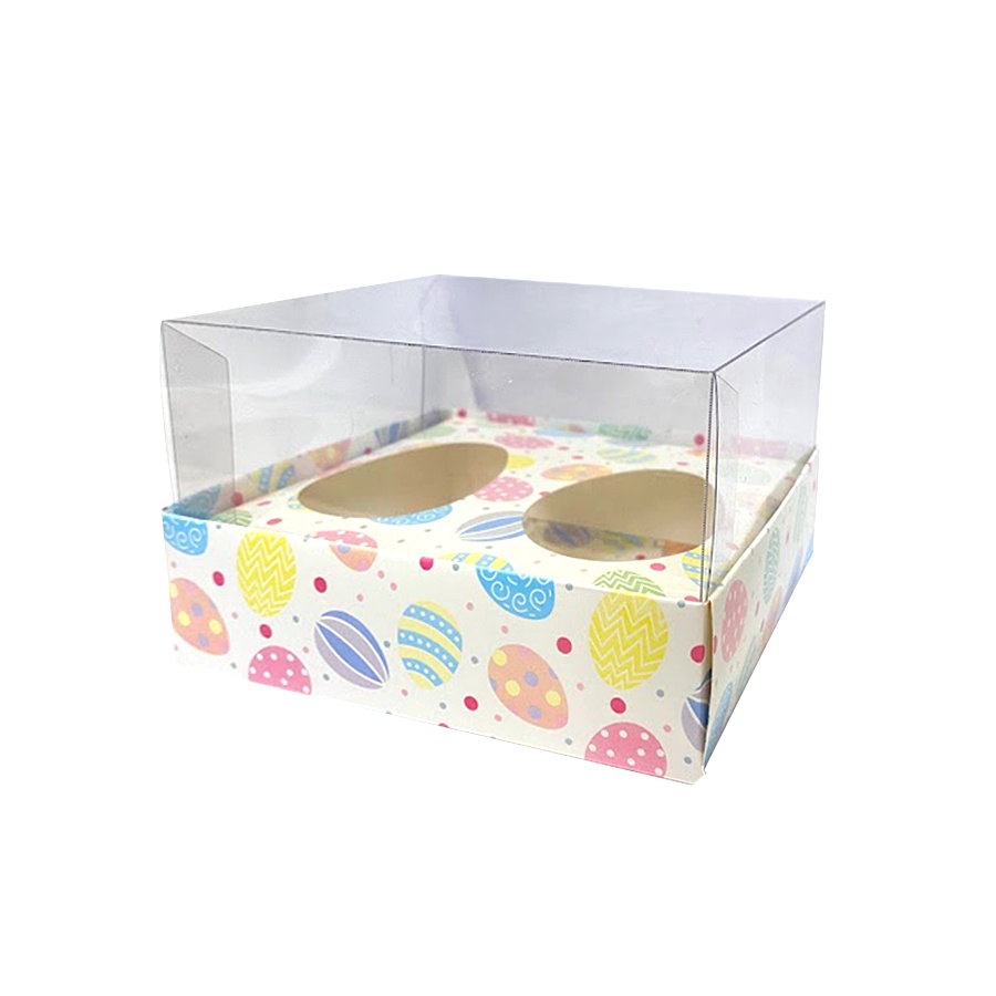 Caixa para Ovo de Páscoa 50g  (10,5x12x7cm) - 05 unidades - ASSK - Rizzo