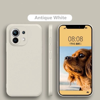 Capa De Silicone Flexível À Prova De Quadrado Choque Para Xiaomi Mi 12T Pro 12 11 Lite 5G Ne 11T 12x 10T
