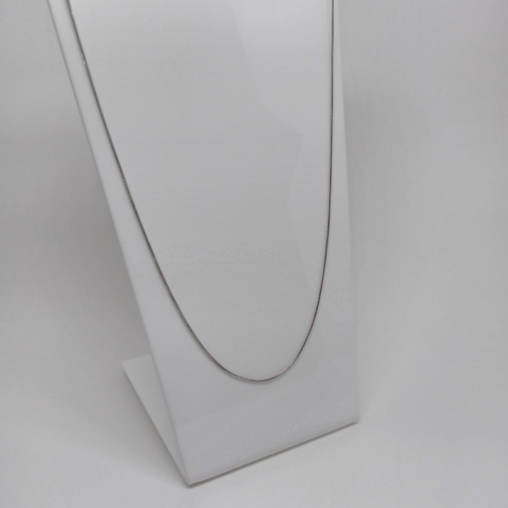 Corrente Colar Rabo De Rato Em Aço Inoxidável 1mm em Oferta na Shopee
