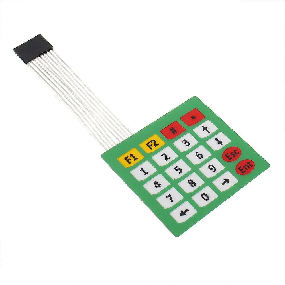 Teclado Matricial - Membrana - 4X5 20 Teclas
